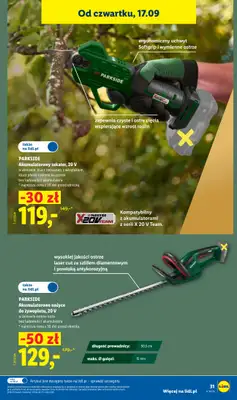 Lidl - gazetka promocyjna Katalog od poniedziałku 14.09 do soboty 19.09 - strona 39