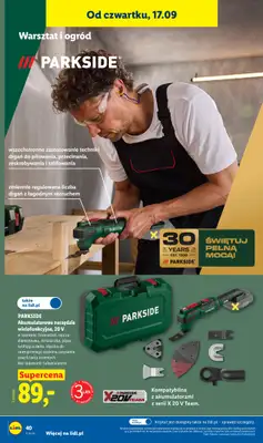 Lidl - gazetka promocyjna Katalog od poniedziałku 14.09 do soboty 19.09 - strona 48
