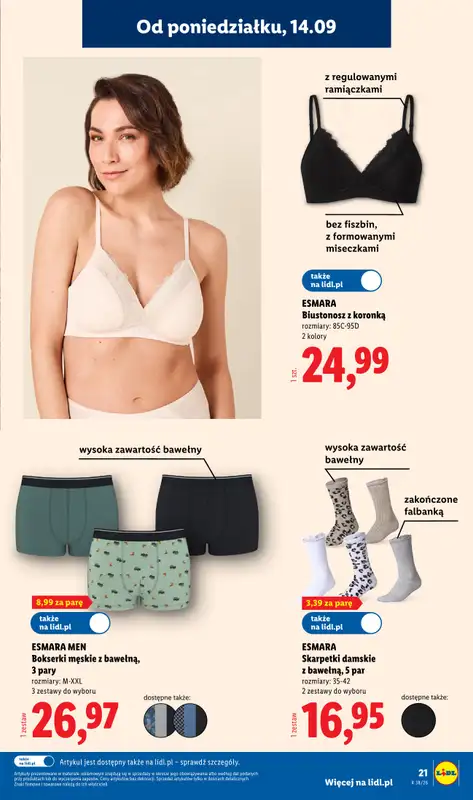 Lidl - gazetka promocyjna Katalog od poniedziałku 14.09 do soboty 19.09 - strona 25