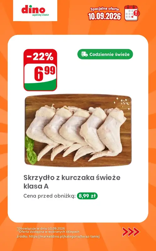 Dino - gazetka promocyjna Specjalna oferta na 10.09.2026 - promocje spoza gazetki   - strona 3