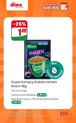 Dino - gazetka promocyjna Specjalna oferta na 10.09.2026 - promocje spoza gazetki od czwartku 10.09 do czwartku 10.09 - strona 8