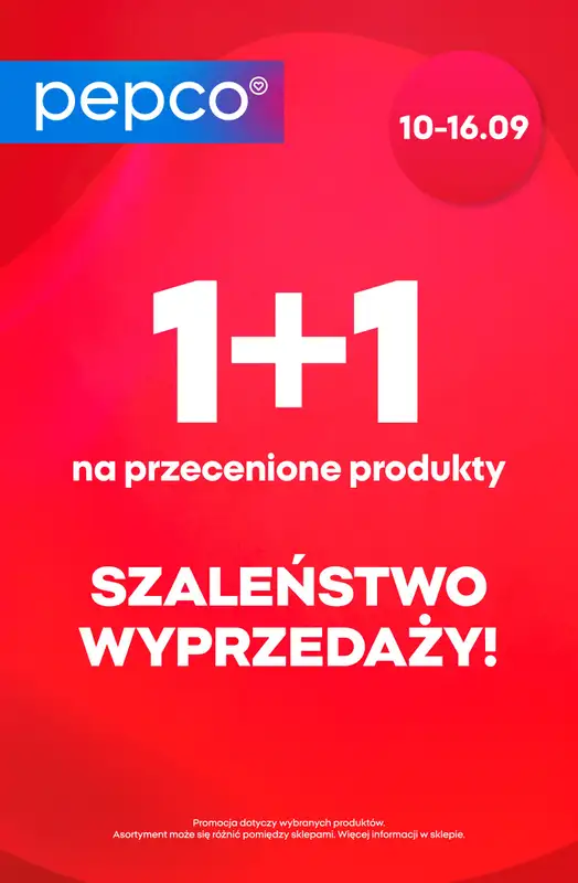 Pepco - gazetka promocyjna Gazetka od czwartku 10.09 do środy 16.09 - strona 21