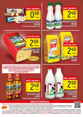 Delikatesy Piotruś Pan - gazetka promocyjna Gazetka od czwartku 10.09 do wtorku 15.09 - strona 16