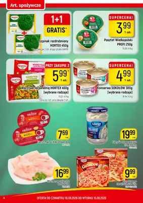 Delikatesy Piotruś Pan - gazetka promocyjna Gazetka od czwartku 10.09 do wtorku 15.09 - strona 8