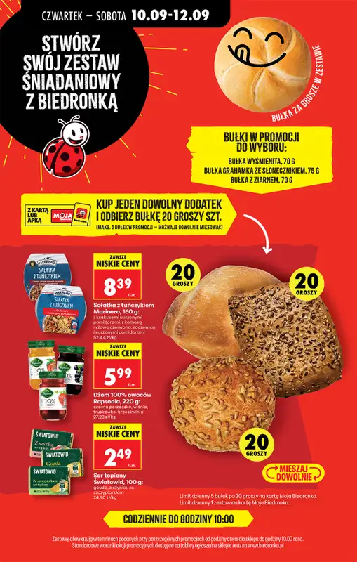 Biedronka - gazetka promocyjna Od czwartku od czwartku 10.09 do środy 16.09 - strona 49