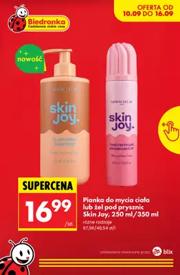 Biedronka - gazetka promocyjna Nowości w Biedronce! od czwartku 10.09 do środy 16.09 - strona 9