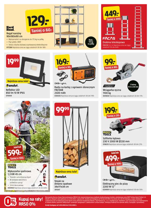 Jula - gazetka promocyjna Gazetka od czwartku 10.09 do środy 23.09 - strona 4