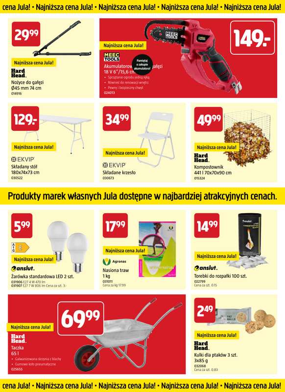 Jula - gazetka promocyjna Gazetka od czwartku 10.09 do środy 23.09 - strona 11