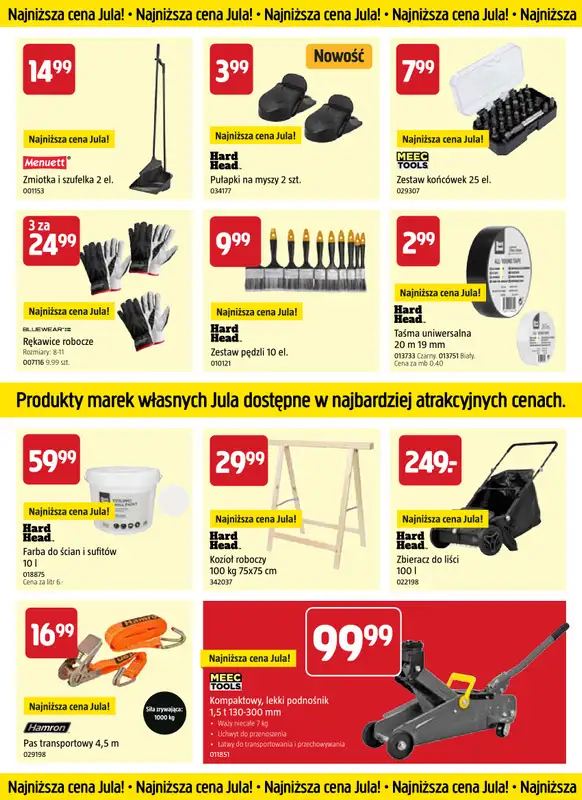 Jula - gazetka promocyjna Gazetka od czwartku 10.09 do środy 23.09 - strona 10
