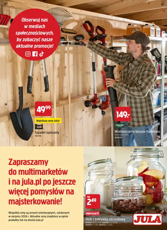 Jula - gazetka promocyjna Rozpocznij jesienne majsterkowanie od czwartku 10.09  - strona 56