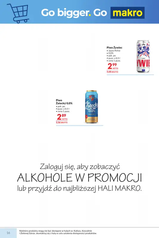 Makro - gazetka promocyjna Mega oferty dla Twojego Sklepu od wtorku 15.09 do poniedziałku 28.09 - strona 16