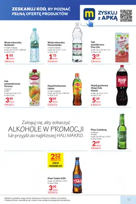 Makro - gazetka promocyjna Mega oferty dla Twojego Sklepu od wtorku 15.09 do poniedziałku 28.09 - strona 15
