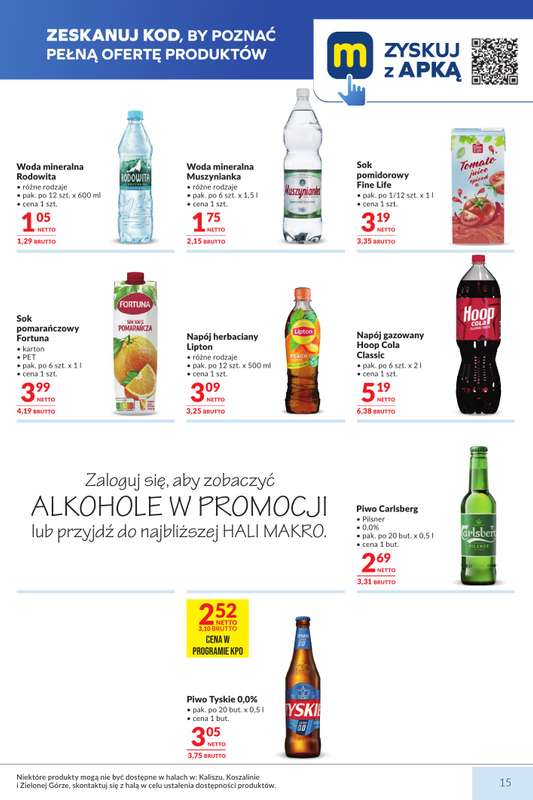 Makro - gazetka promocyjna Mega oferty dla Twojego Sklepu od wtorku 15.09 do poniedziałku 28.09 - strona 15