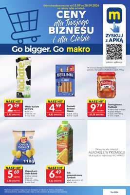Makro - gazetka promocyjna Mega oferty dla Twojego Sklepu od wtorku 15.09 do poniedziałku 28.09