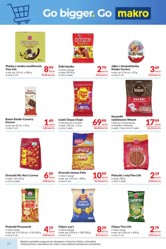 Makro - gazetka promocyjna Mega oferty dla Twojego Sklepu od wtorku 15.09 do poniedziałku 28.09 - strona 14