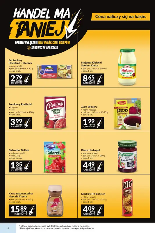 Makro - gazetka promocyjna Mega oferty dla Twojego Sklepu od wtorku 15.09 do poniedziałku 28.09 - strona 4