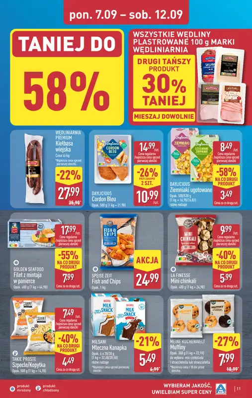 Aldi - gazetka promocyjna Pełny katalog! od poniedziałku 07.09 do soboty 12.09 - strona 11