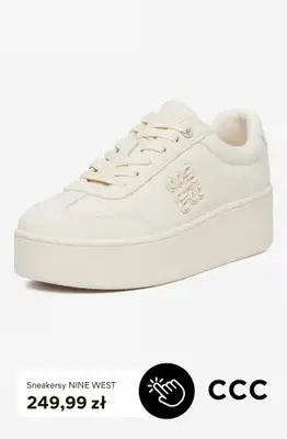 CCC - gazetka promocyjna Sneakersy damskie brązowe i beżowe od czwartku 10.09  - strona 4