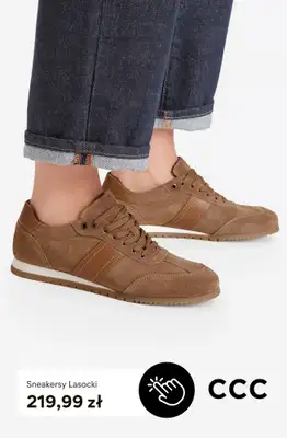 CCC - gazetka promocyjna Sneakersy damskie brązowe i beżowe od czwartku 10.09  - strona 5