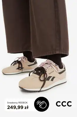 CCC - gazetka promocyjna Sneakersy damskie brązowe i beżowe od czwartku 10.09  - strona 11