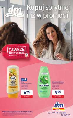 Drogerie DM - gazetka promocyjna Gazetka  do środy 23.09