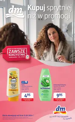 Drogerie DM - gazetka promocyjna Gazetka  do środy 23.09