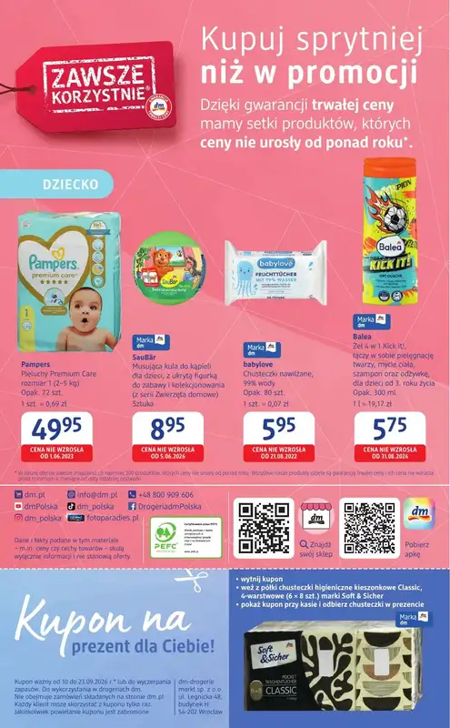 Drogerie DM - gazetka promocyjna Gazetka  do środy 23.09 - strona 4