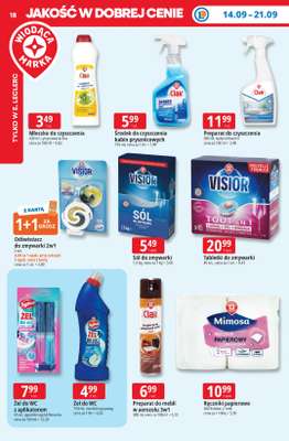 Leclerc - gazetka promocyjna Oferta E.Leclerc | Tanio to tu! od poniedziałku 14.09 do poniedziałku 21.09 - strona 18