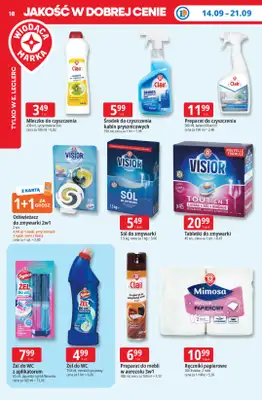 Leclerc - gazetka promocyjna Oferta E.Leclerc | Tanio to tu! od poniedziałku 14.09 do poniedziałku 21.09 - strona 18