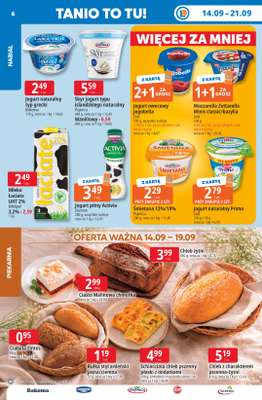 Leclerc - gazetka promocyjna Oferta E.Leclerc | Tanio to tu! od poniedziałku 14.09 do poniedziałku 21.09 - strona 6