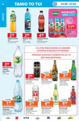 Leclerc - gazetka promocyjna Oferta E.Leclerc | Tanio to tu! od poniedziałku 14.09 do poniedziałku 21.09 - strona 16
