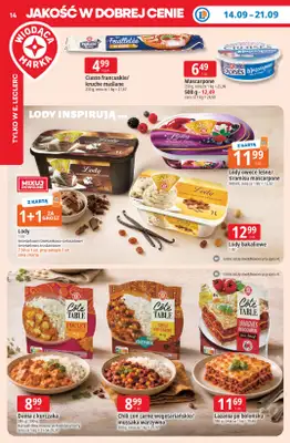 Leclerc - gazetka promocyjna Oferta E.Leclerc | Tanio to tu! od poniedziałku 14.09 do poniedziałku 21.09 - strona 14