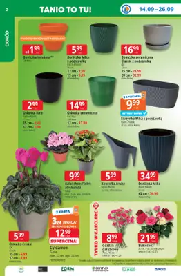 Leclerc - gazetka promocyjna Oferta E.Leclerc | Tanio to tu! od poniedziałku 14.09 do poniedziałku 21.09 - strona 2