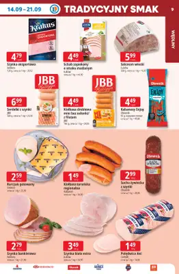 Leclerc - gazetka promocyjna Oferta E.Leclerc | Tanio to tu! od poniedziałku 14.09 do poniedziałku 21.09 - strona 9