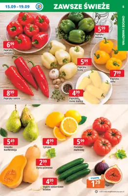 Leclerc - gazetka promocyjna Oferta E.Leclerc | Tanio to tu! od poniedziałku 14.09 do poniedziałku 21.09 - strona 5