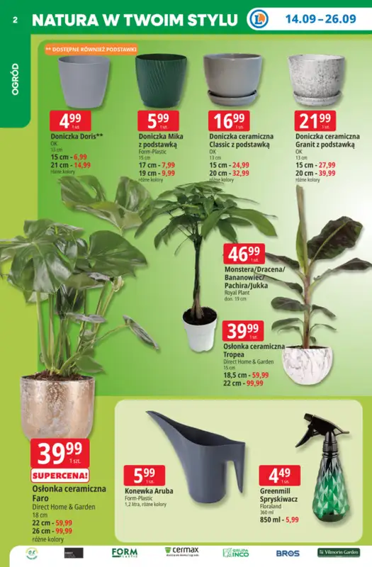 Leclerc - gazetka promocyjna Oferta E.Leclerc | Tanio to tu! od poniedziałku 14.09 do poniedziałku 21.09 - strona 2