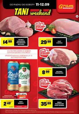 Gram Market - gazetka promocyjna Cały tydzień niskie ceny od piątku 11.09 do środy 16.09 - strona 2