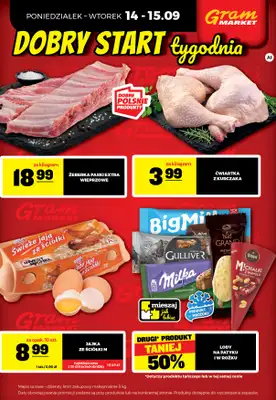 Gram Market - gazetka promocyjna Cały tydzień niskie ceny od piątku 11.09 do środy 16.09 - strona 4