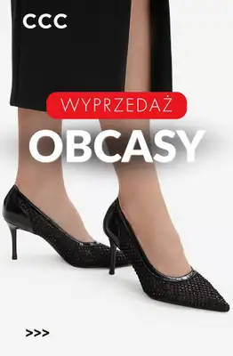 CCC - gazetka promocyjna Obcasy na promocji od czwartku 10.09 