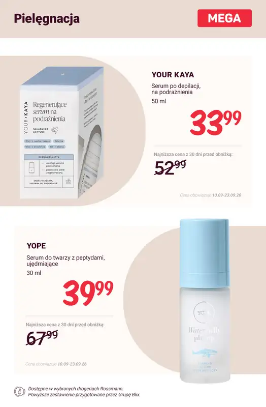 Rossmann - gazetka promocyjna Nowe MEGA promocje - od 10.09 od czwartku 10.09 do środy 23.09 - strona 7