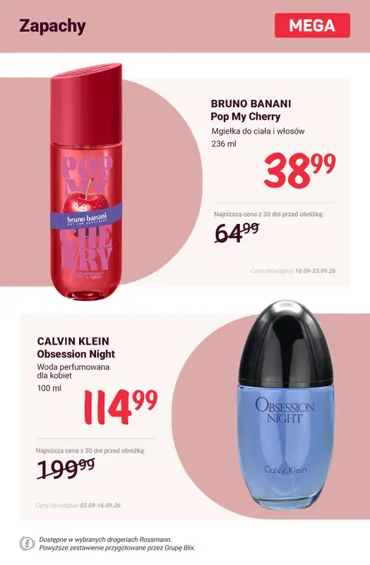 Rossmann - gazetka promocyjna Nowe MEGA promocje - od 10.09 od czwartku 10.09 do środy 23.09 - strona 4