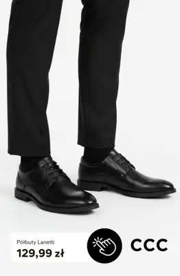 CCC - gazetka promocyjna Eleganckie buty męskie od piątku 11.09  - strona 11