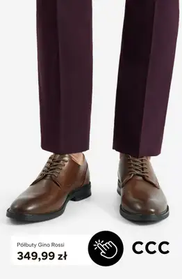 CCC - gazetka promocyjna Eleganckie buty męskie od piątku 11.09  - strona 12