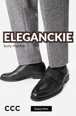 CCC - gazetka promocyjna Eleganckie buty męskie od piątku 11.09 