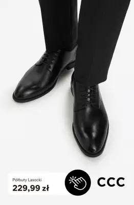 CCC - gazetka promocyjna Eleganckie buty męskie od piątku 11.09  - strona 7