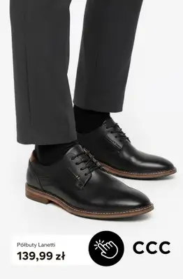 CCC - gazetka promocyjna Eleganckie buty męskie od piątku 11.09  - strona 9
