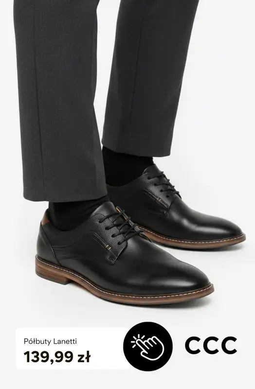 CCC - gazetka promocyjna Eleganckie buty męskie od piątku 11.09  - strona 9