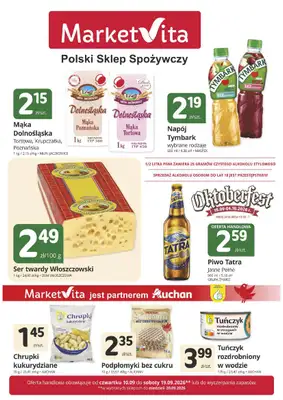 Marketvita - gazetka promocyjna Gazetka  do soboty 19.09