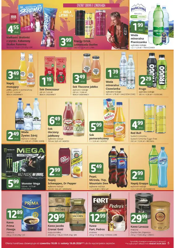 Marketvita - gazetka promocyjna Gazetka  do soboty 19.09 - strona 5