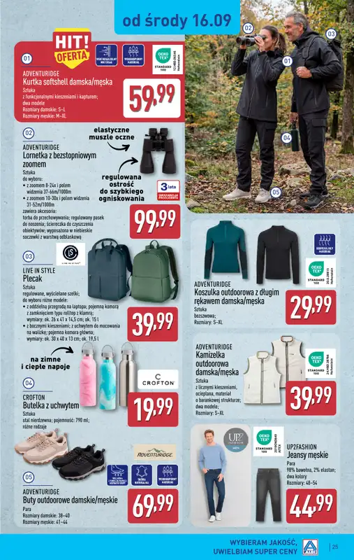Aldi - gazetka promocyjna Pełny katalog! od poniedziałku 14.09 do soboty 19.09 - strona 25